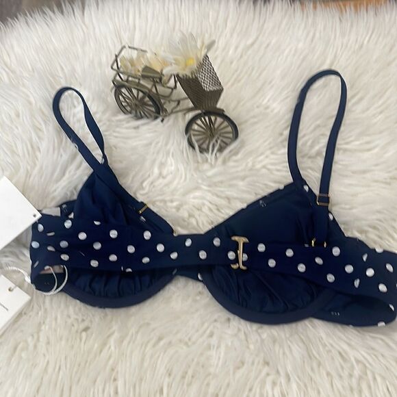 TORY BURCH BIKINI TOP NWT SIZE M - Picture 2 of 9